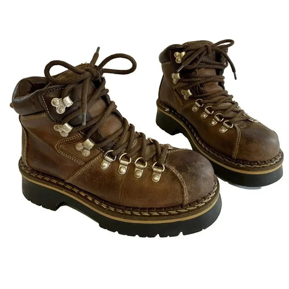 Aldo Brown Combat & Moto Boots - Picture 1 of 13
